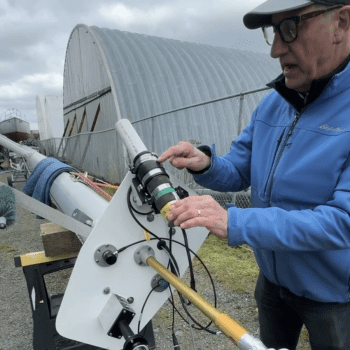 Around the Americas: Heat Flux and Water Temperature