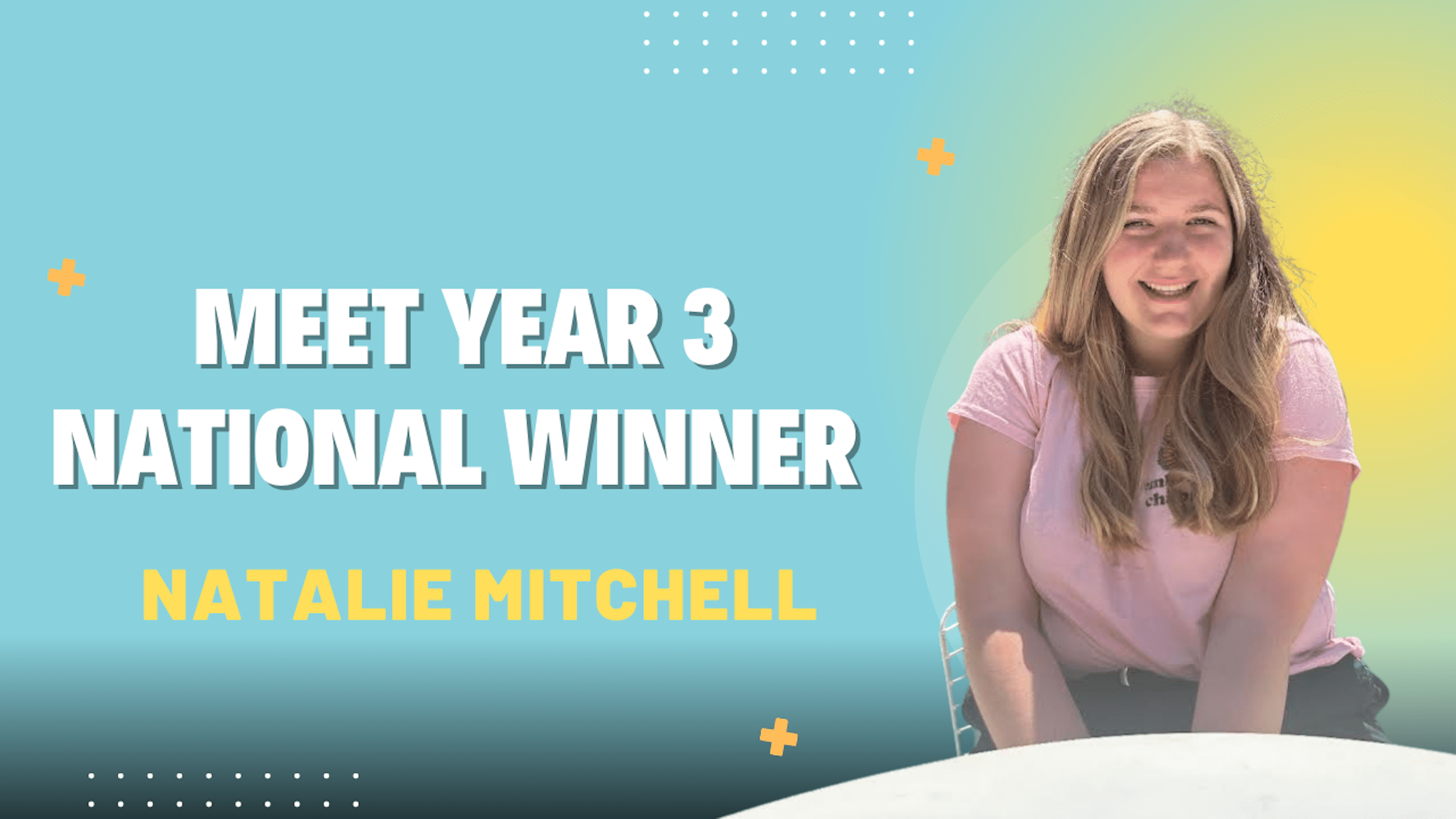 Daily Dive # 260 | Meet Ingenious+ Year 3 National Winner Natalie Mitchell