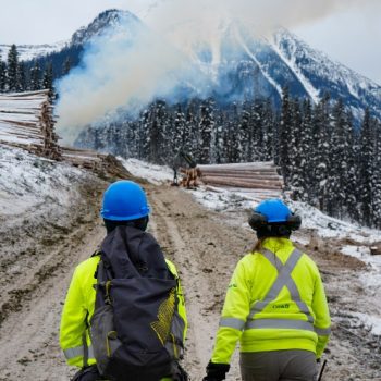 Faiseurs de coupe-feux : Créer un coupe-feu dans le parc national Banff
