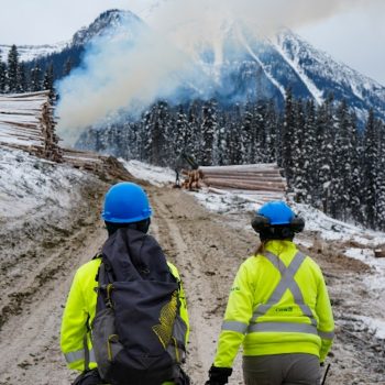 The Firebreak Makers: Creating a Fire Guard in Banff National Park