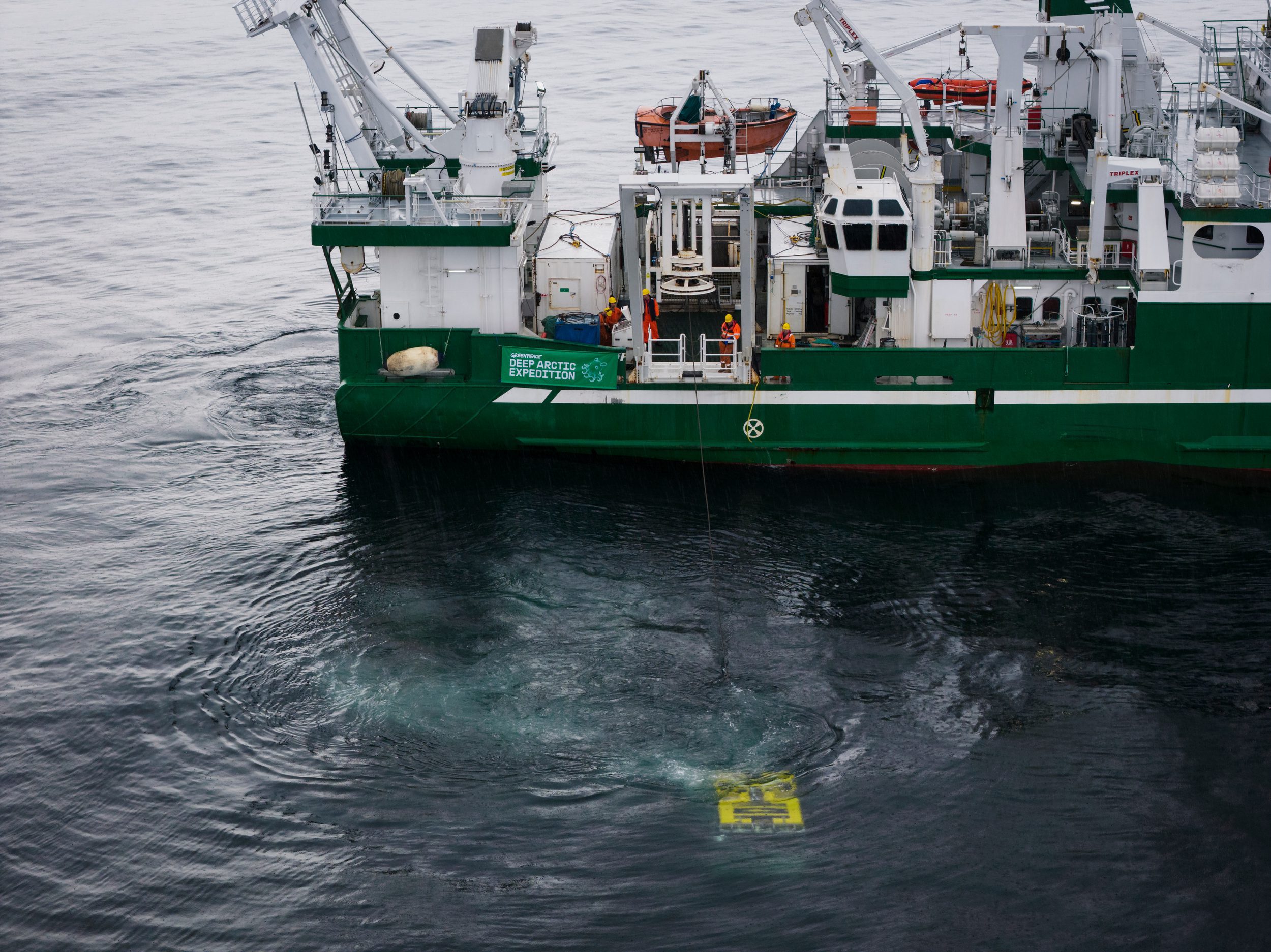 Hop Aboard Greenpeace’s Deep Arctic Expedition